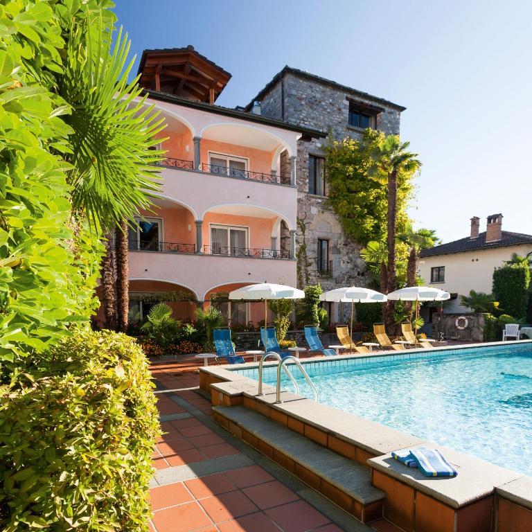 Romantik Hotel Castello Seeschloss Аскона Екстер'єр фото